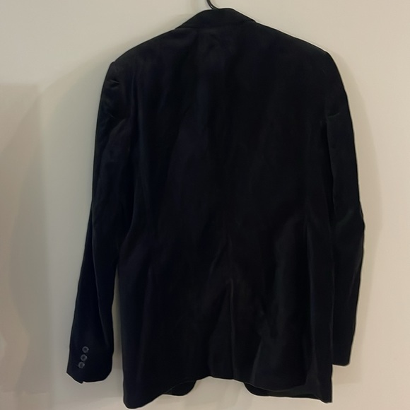 MEXX Black Velvet Velour Blazer - Picture 3 of 6